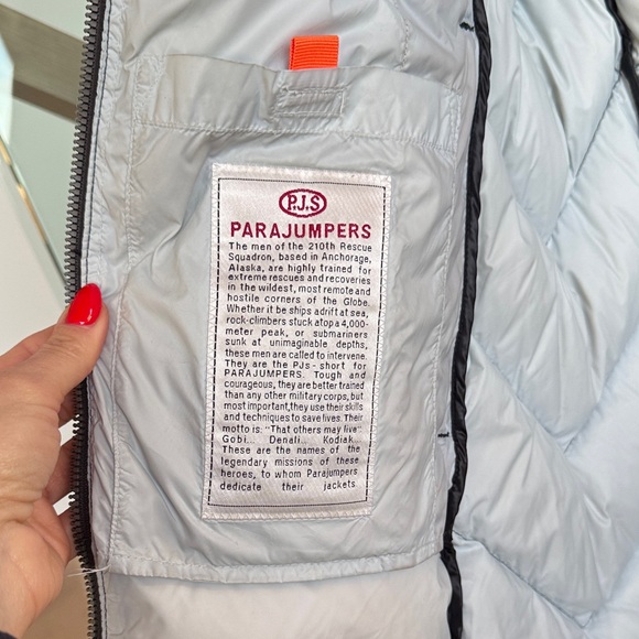 Parajumpers Black Sheen Fitted Jacket - Picture 8 of 8